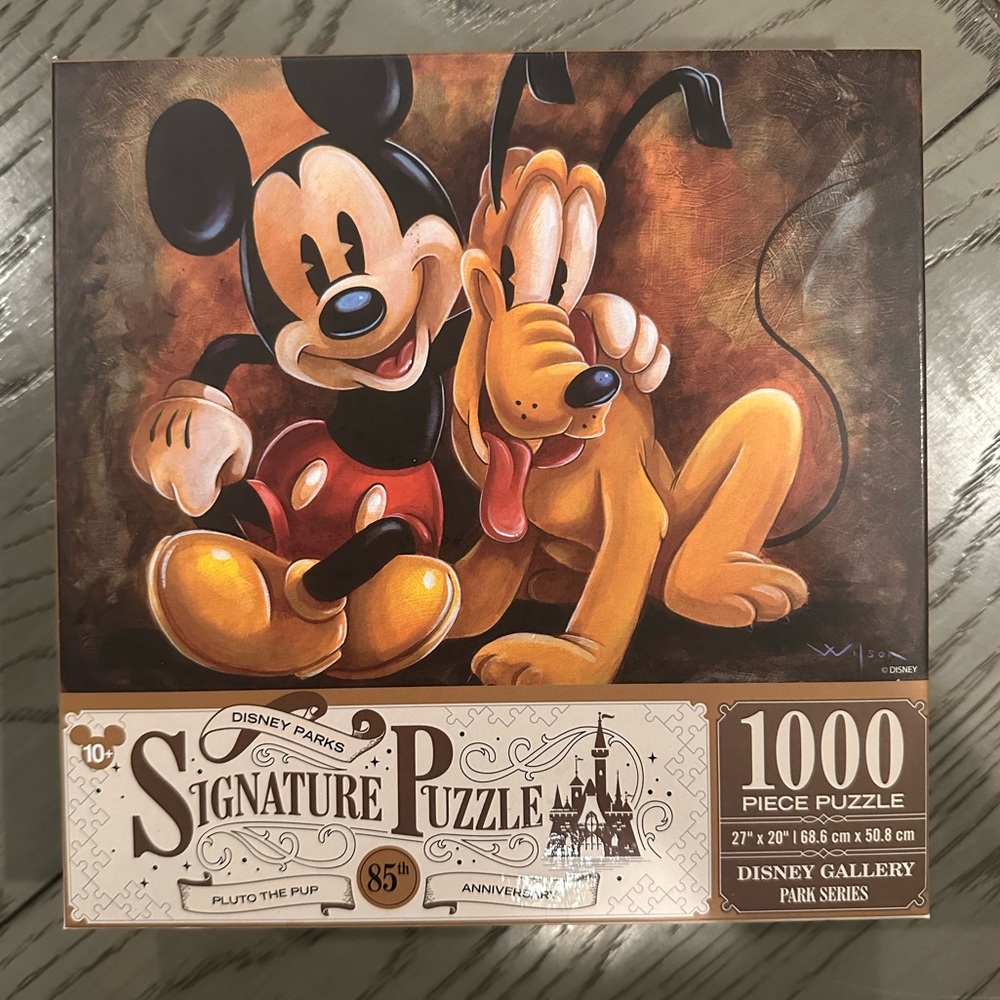 Disney Signature Puzzle - Pluto 85th Anniversary